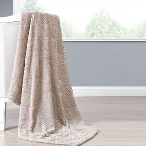 Modern Threads -  Luxury Faux Fur Throw Blanket, Whit White